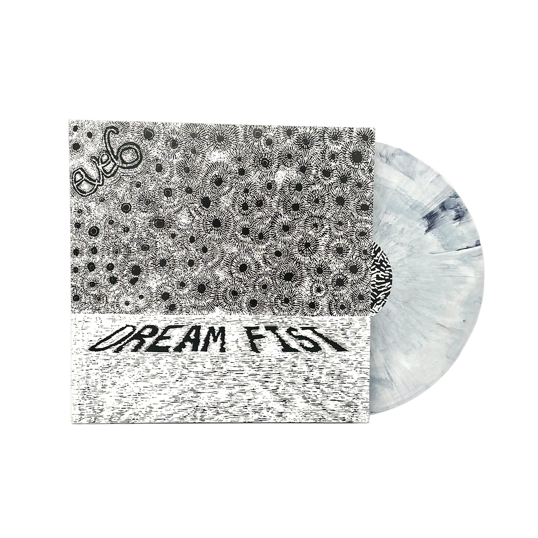 Dream Fist LP - White/Black Swirl
